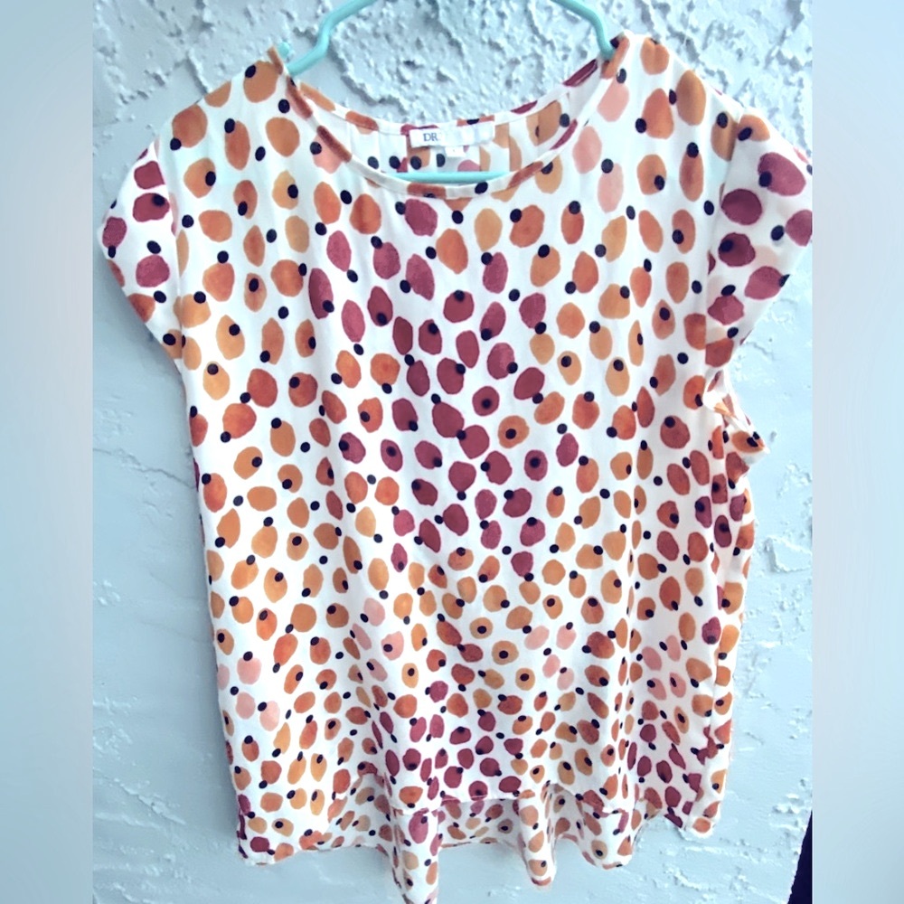 DR2 polka dot top L
